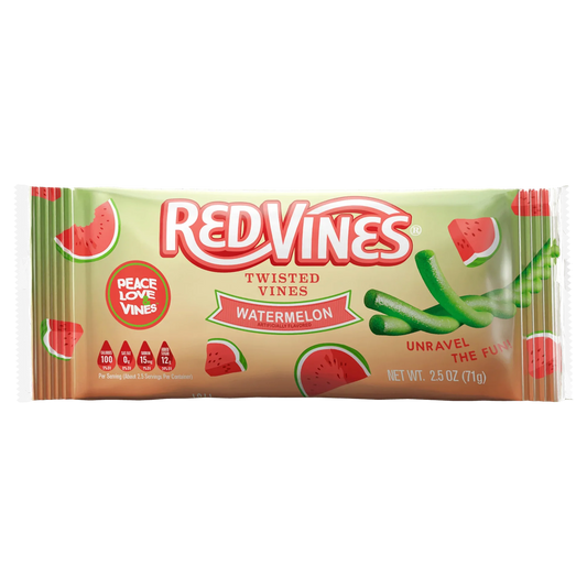 US Red Vines Twisted Watermelon 71g