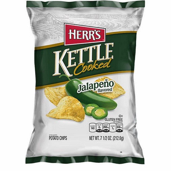 HERR'S KETTLE JALAPENO 142G – Tom's Confectionery Warehouse