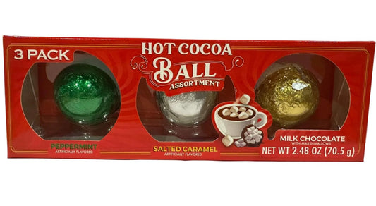 Hot Cocoa Ball 3pk