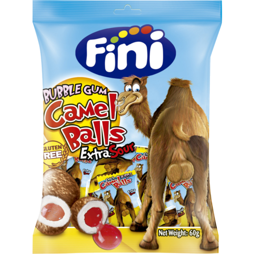 Fini Bubble Gum Camel Balls - 60g