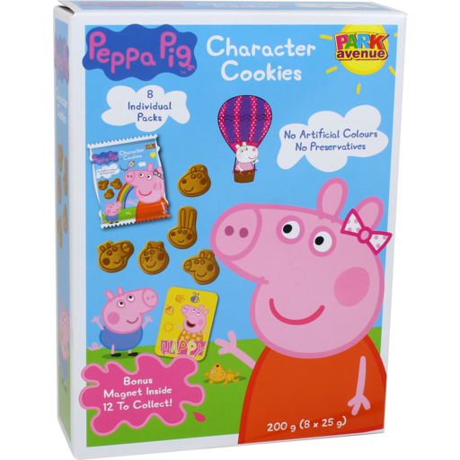 Park Avenue Foods Peppa Pig Character Cookies