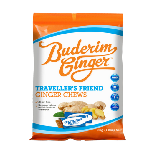 Buderim Ginger Travellers Friend Ginger Chews