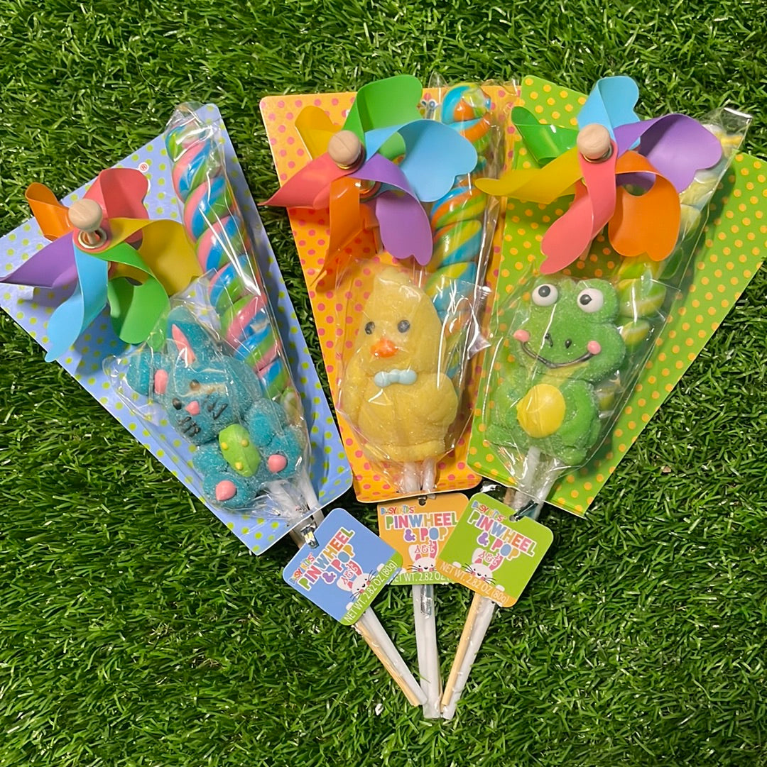 Tom’s sweets- pinwheel pop set