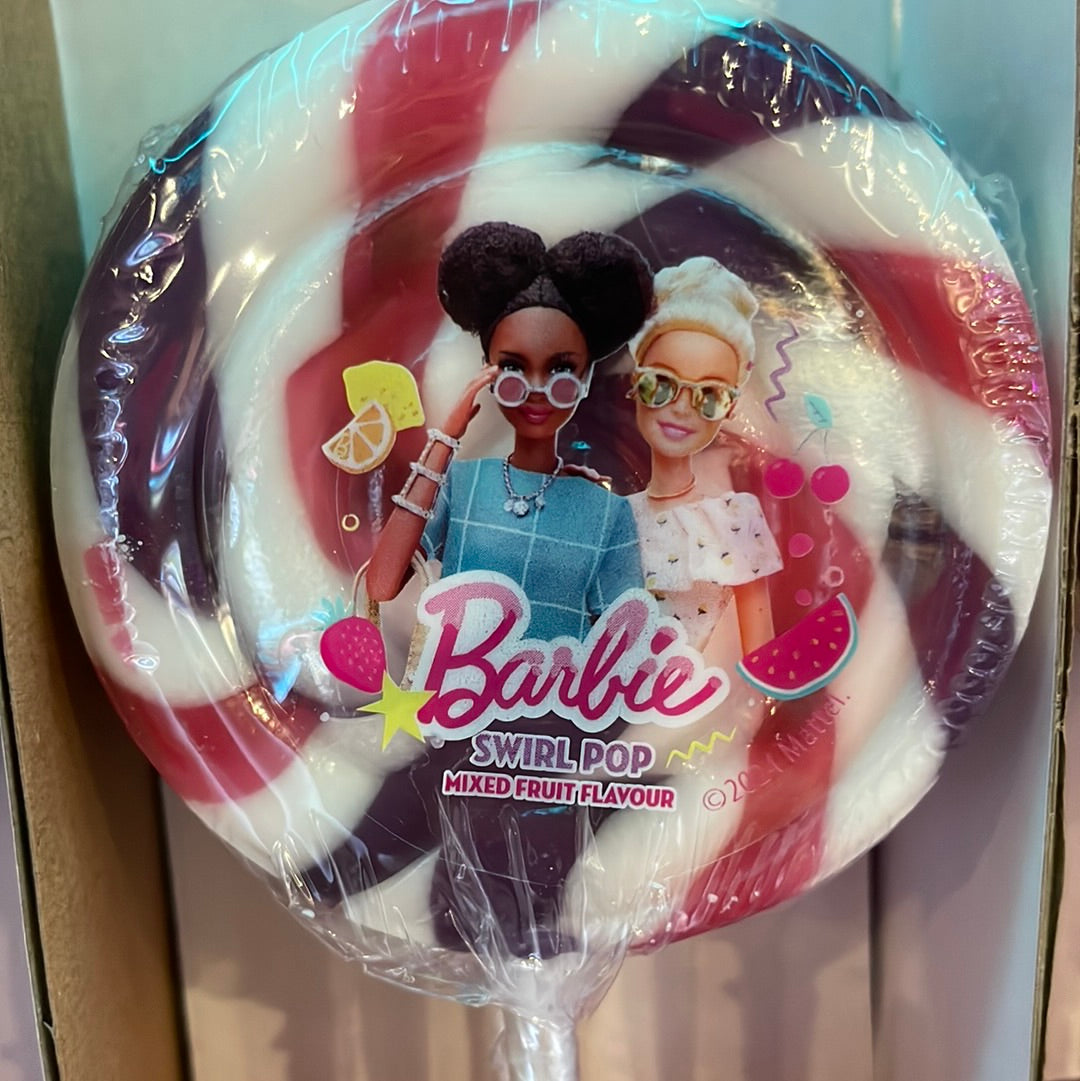 Tom’s sweets- Barbie swirl pop