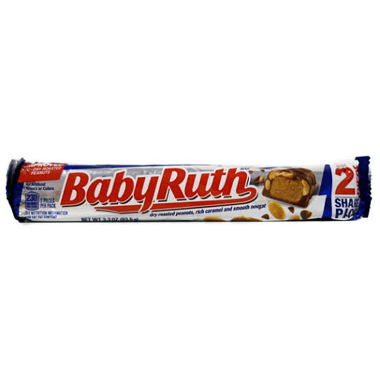 BABY RUTH KING SIZE 104G – Tom's Confectionery Warehouse