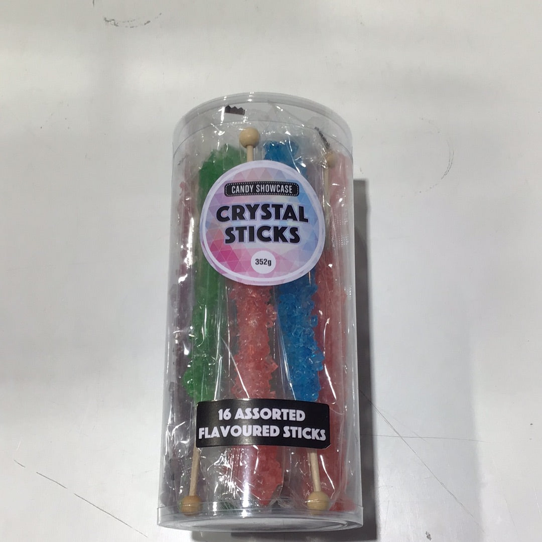Lolliland Assorted Crystal Sticks 352g