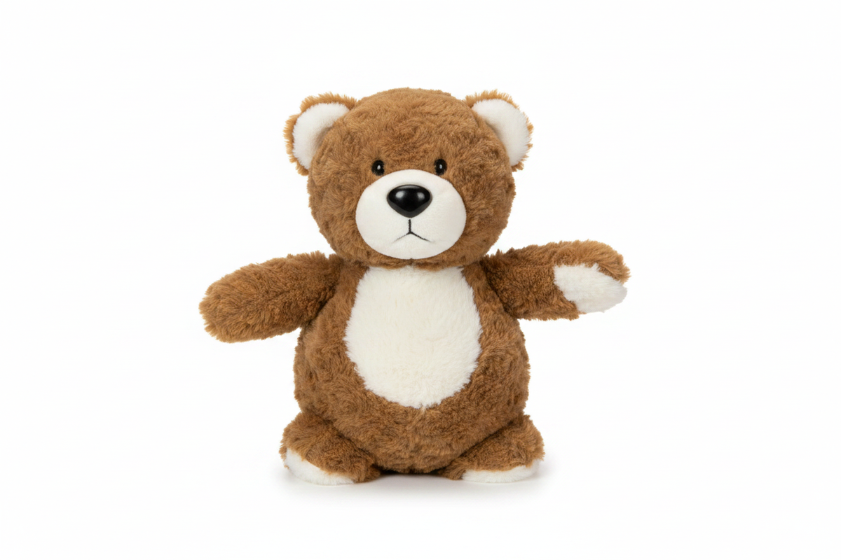 Jelly Cat Brown Bear with no background