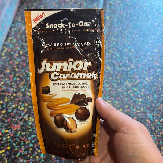 Junior Caramels Mini Bag 127g