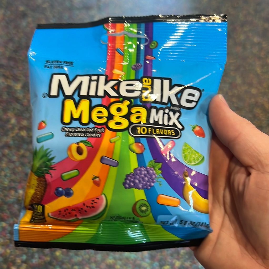 Mike & Ike Mega Mix Peg Bag 141g