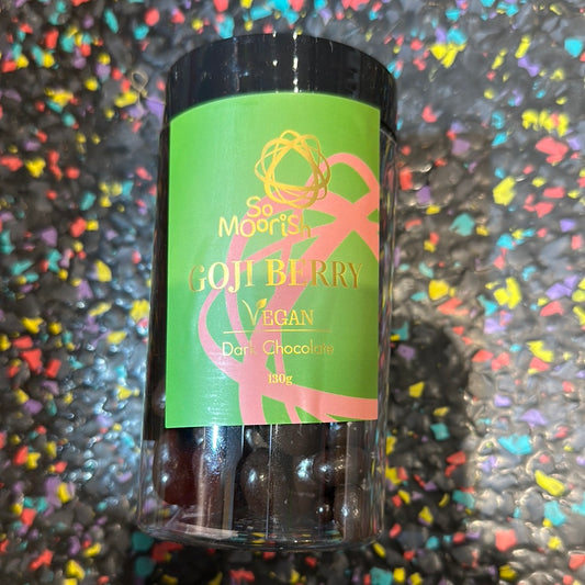 Vegan Dark Chocolate Gojiberries 130g