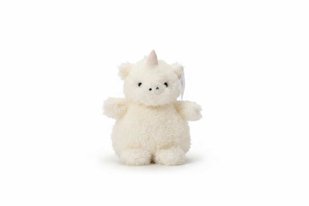 Jelly Cat White Unicorn with no background