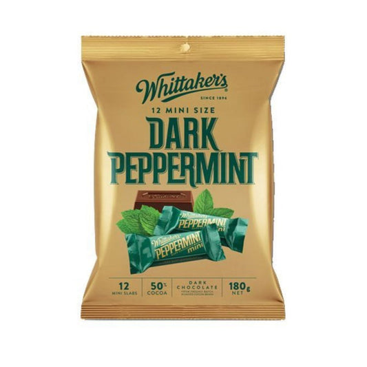 Whittaker's & Sons Sharepack Dark Peppermint Slab 180g