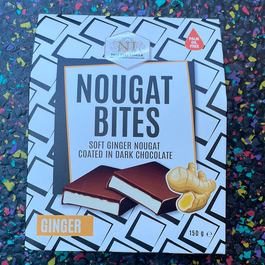 Nougat Limar Bites- Soft Ginger Dark Choc