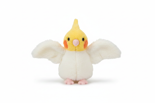 Jelly Cat Finger Puppet Bird with no background
