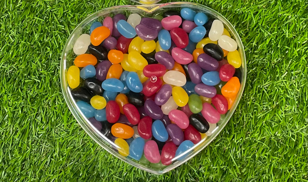 Heart Plastic- Mini jelly beans 350g