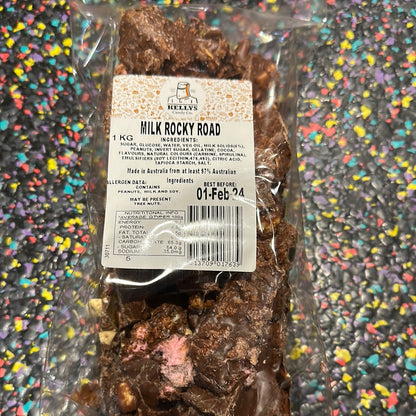 Kellys Milk Rocky Road 1kg