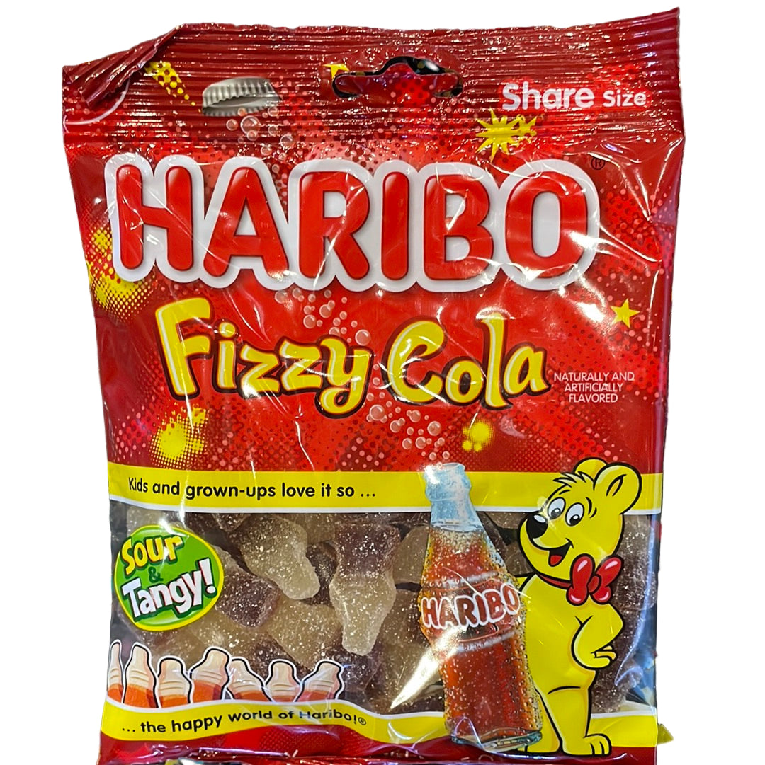 US Haribo Sour Fizzy Cola Bag