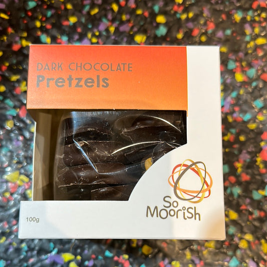 Dark Chocolate Pretzels 100g