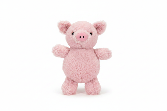 Jelly Cat Pink Pig with no background