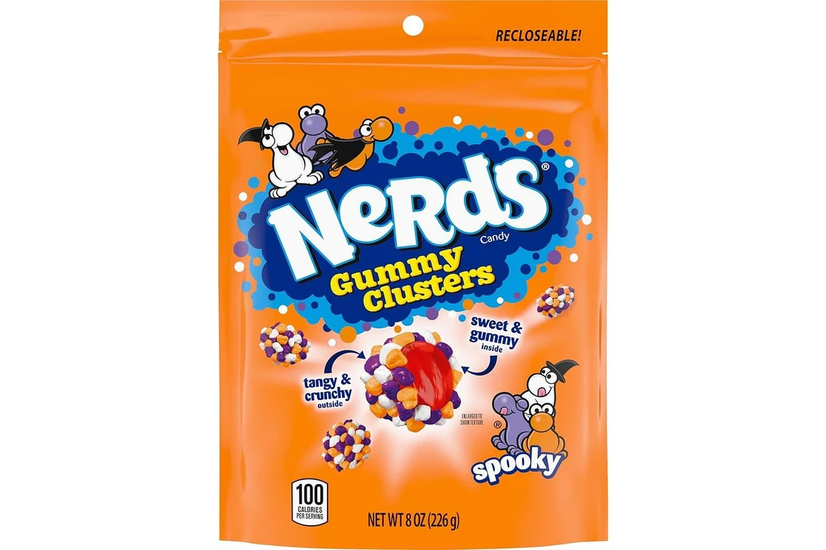 US Nerds Spooky Gummy Clusters 227g