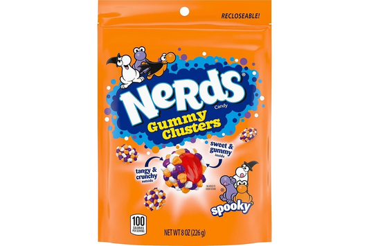 US Nerds Spooky Gummy Clusters 227g