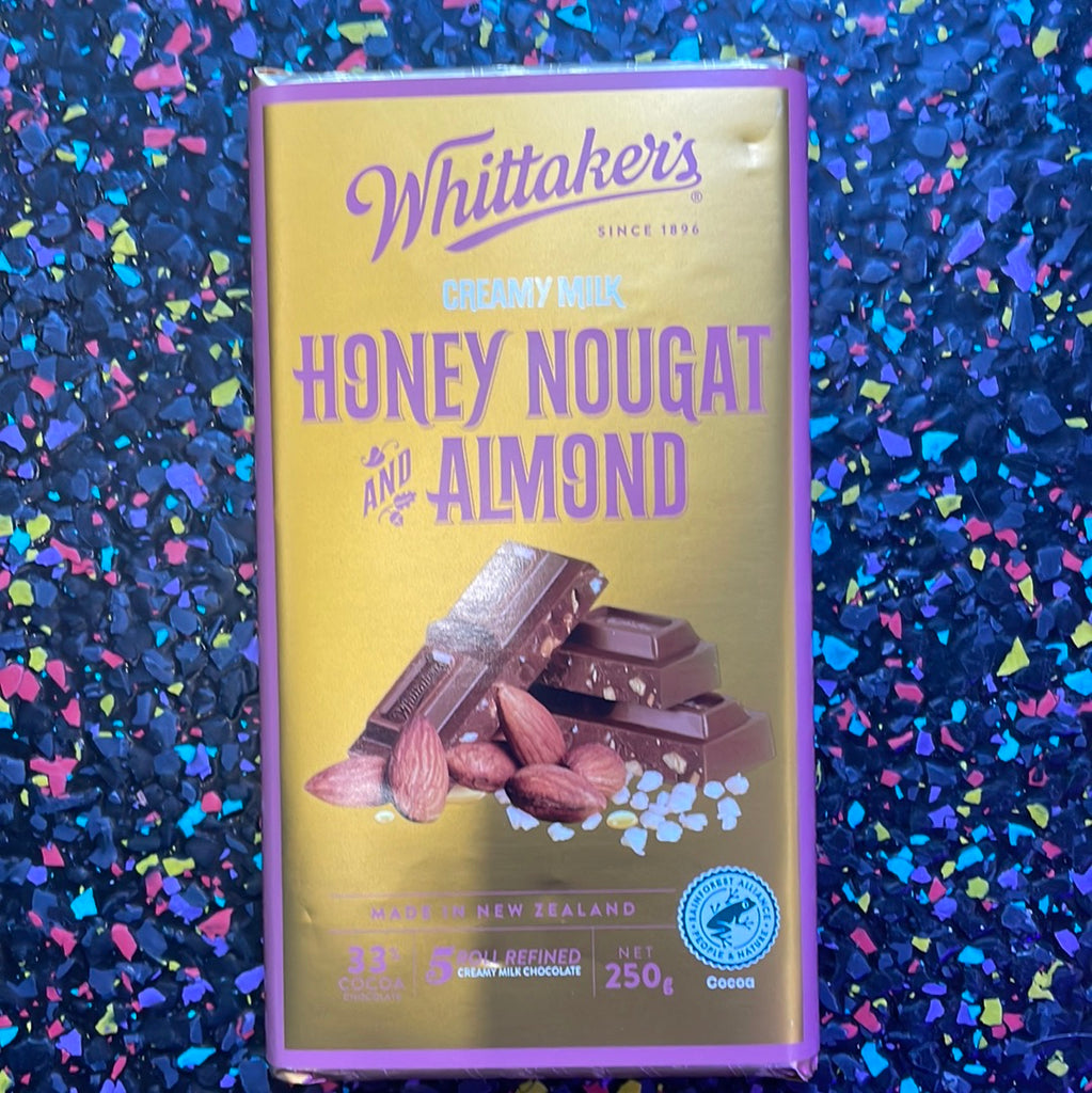 WHITTAKER's Honey & Nougat & Almond   250G