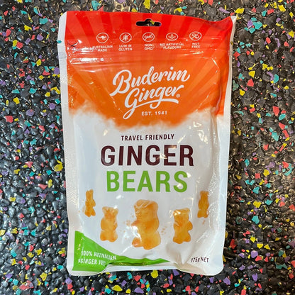 Buderim Ginger Ginger Bears 175g