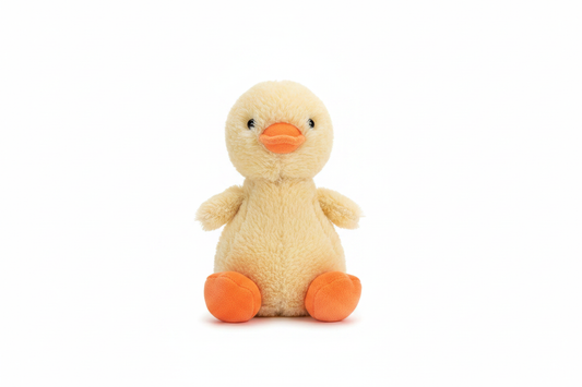 Jelly Cat Yellow Duck with no background