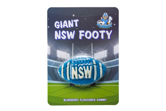 Dr Sugar Giant Gummy NSW football 90g