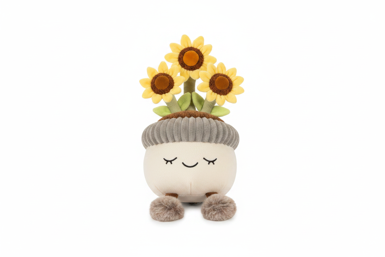 Jelly Cat Sunflower with no background
