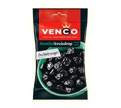 Venco - Menthol Kruisdrop (Menthol Licorice) 173g