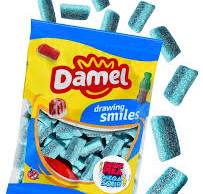 Damel Mega Sour Blue Slices 1kg