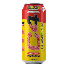 C4 Energy Millions Strawberry Zero Sugar Can (500ml)