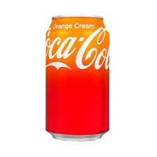 Coca Cola Orange Cream Can 355ml - Tom's Confectionery Warehouse