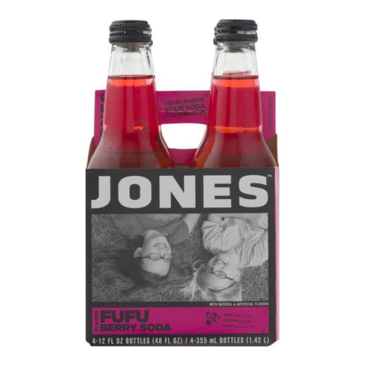 The Jones Family Jones Fufu Berry Soda Bottle