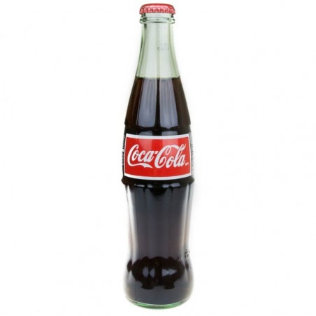 Mexican Coca Cola Glass Bottle 355ml - Tom's Confectionery Warehouse