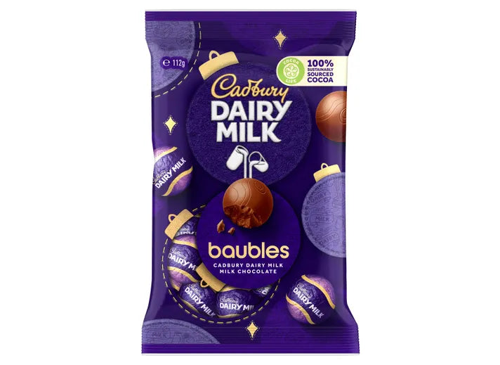 Cadbury Dairy Milk Baubles 112g