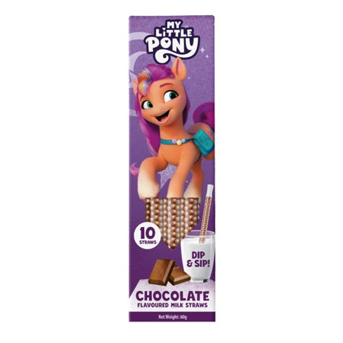 My Little Pony Chocolate Milk Straws 60g