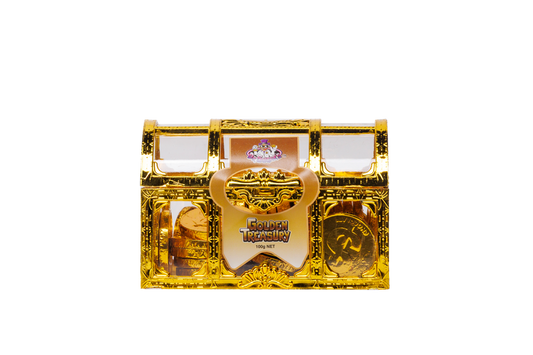 100g DR SUGAR COIN CHOCOLATE-TREASURE CHEST