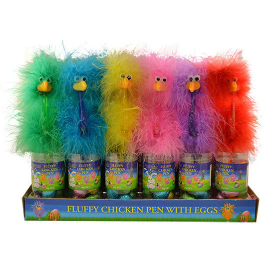 Fluffy Chicken Pen w/ Eggs 50g