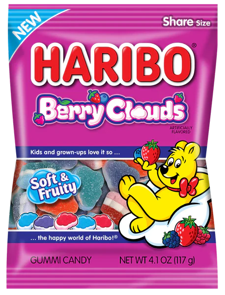 Haribo Berry Clouds 117g