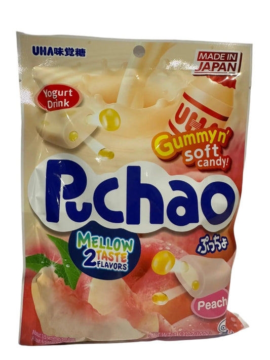 Uha Puchao Yogurt Drink Peach 100g