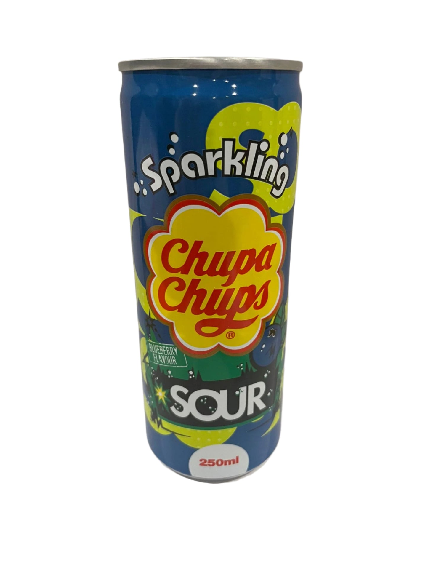 Chupa Chups Sparkling Blueberry 250ml