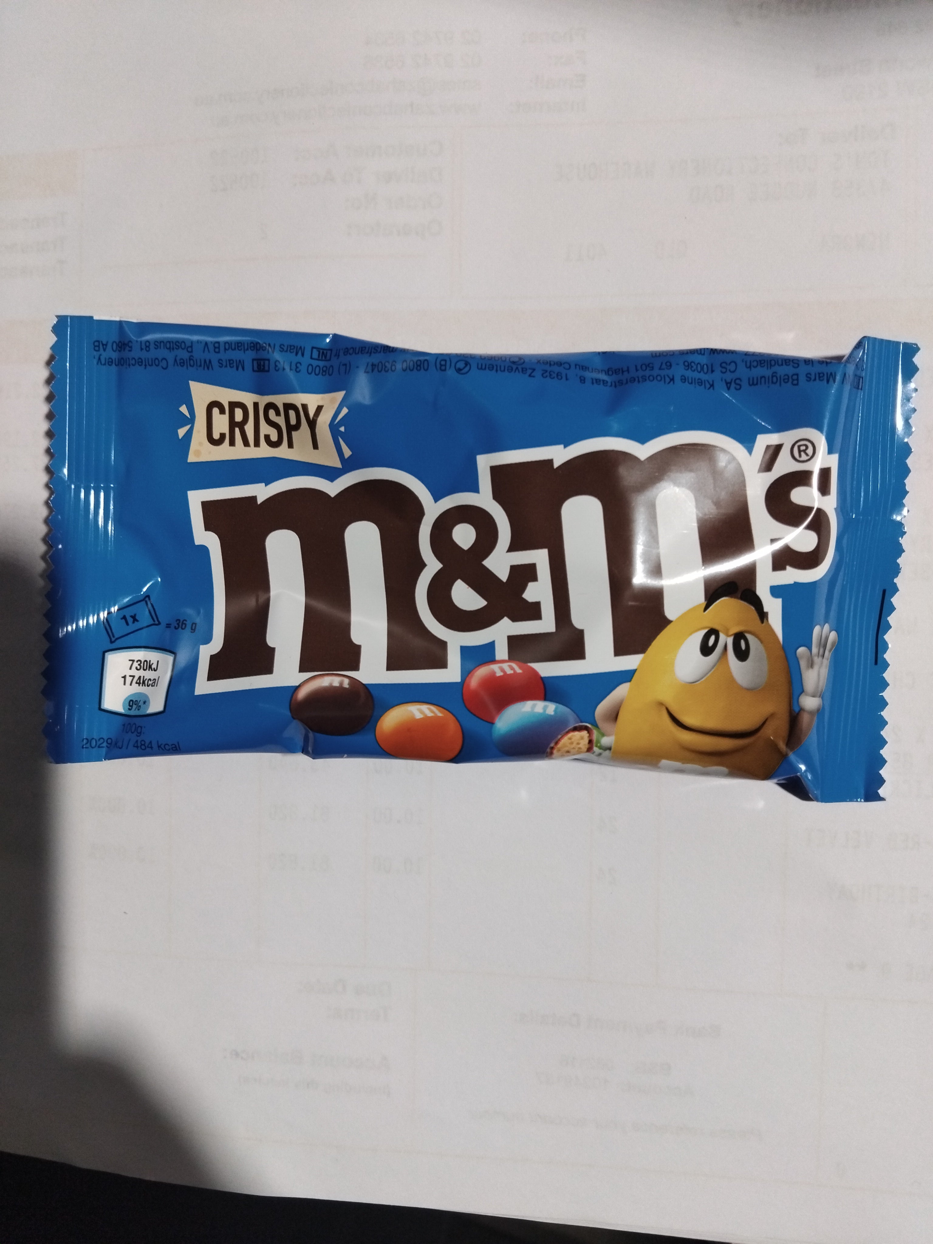 M m Crispy 36g Tom s Confectionery Warehouse m-m-crispy-36g-tom-s-confectionery-warehouse