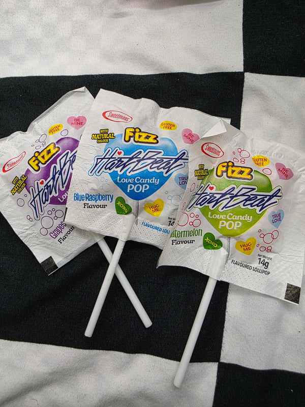 Fizz Hart Beat Lolly 14g