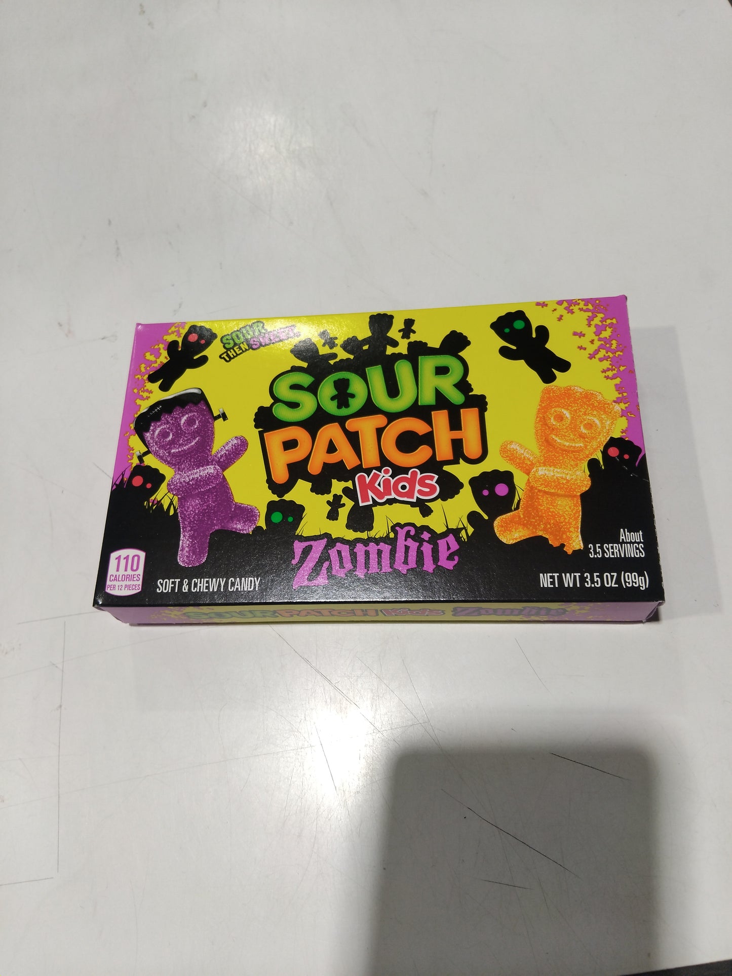 Sour Patch Kids Hallowen Zombies Box 99g