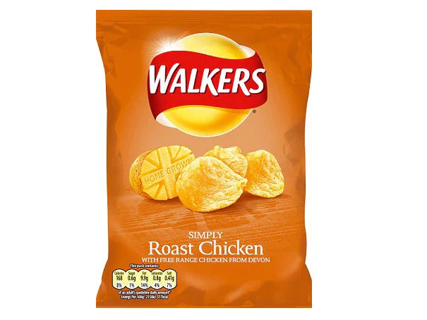 Walkers ROAST CHICKEN Crisps 32.5g