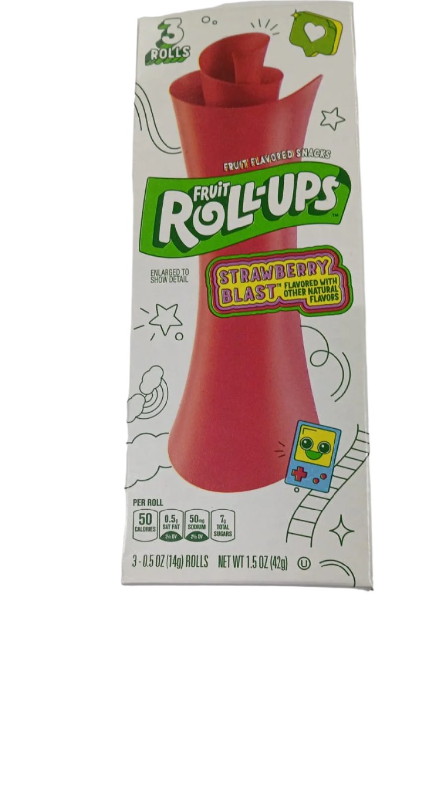 Fruit Roll-Ups Strawberry 42g