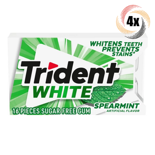 Trident White Spearmint 16pc