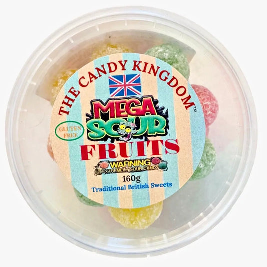 TCK Mega Sour Fruit 160g